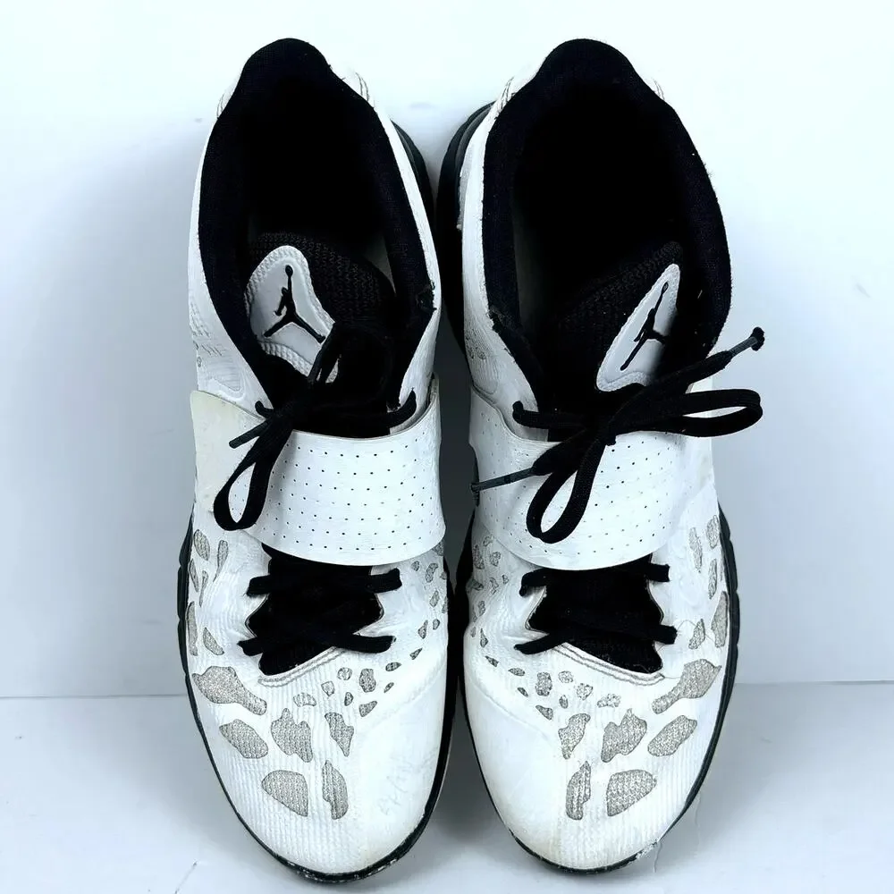 Nike Jordan Flight Flex Trainer 2 Mens size 11 White Black 768911-011